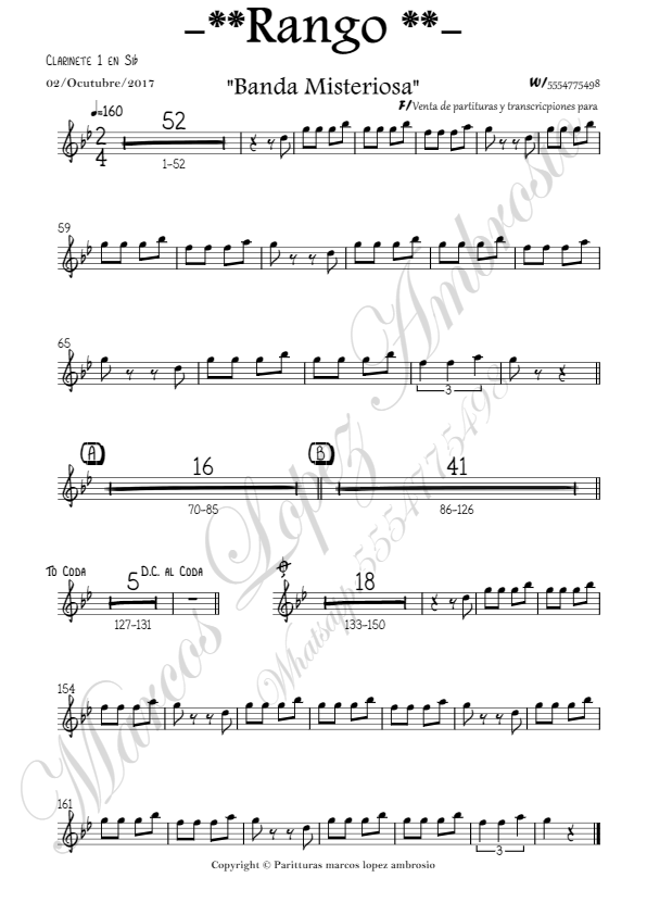 La imagen puede contener una previsualizacion de una partitura